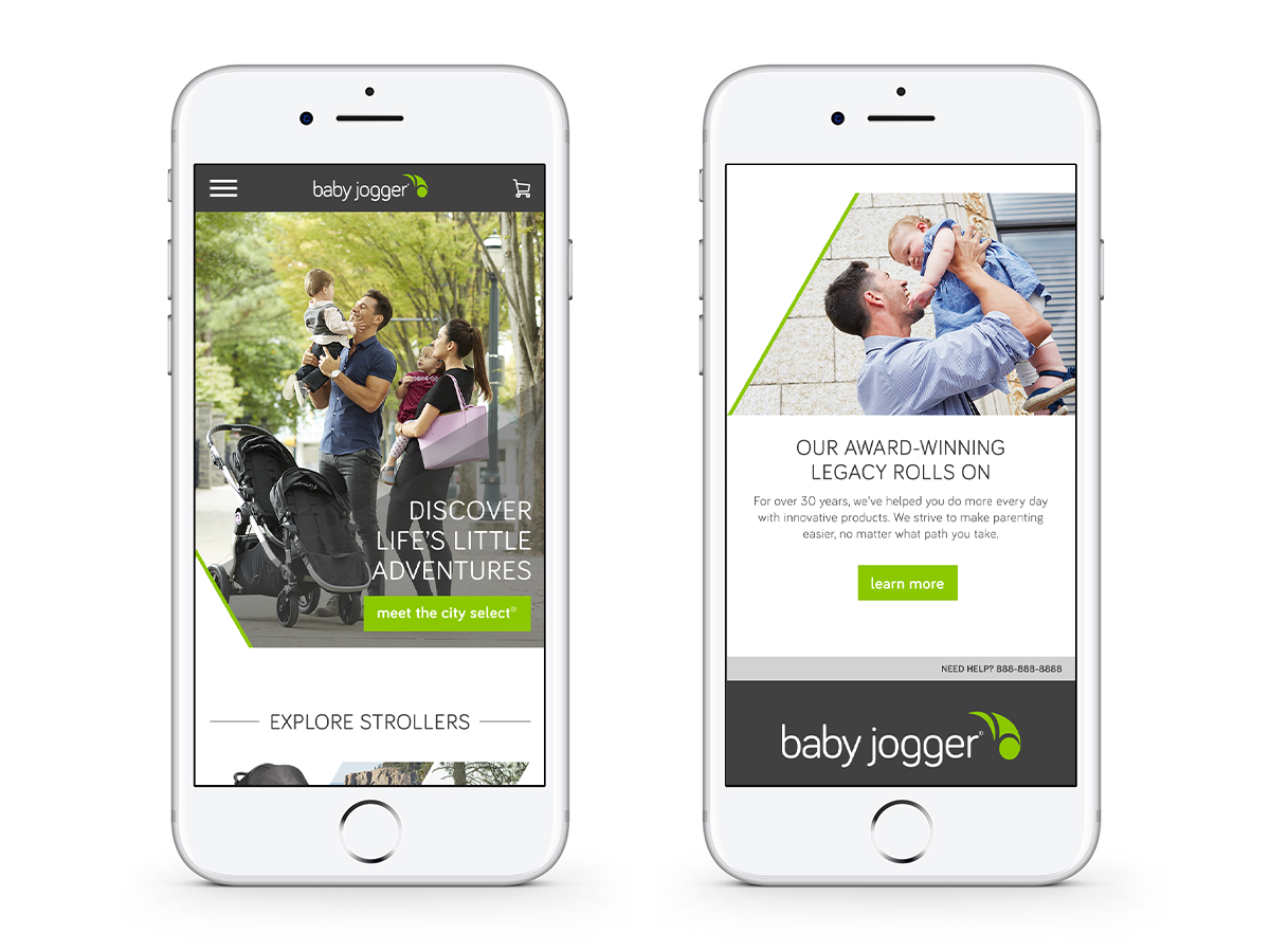 Baby Jogger Mobile Home Page