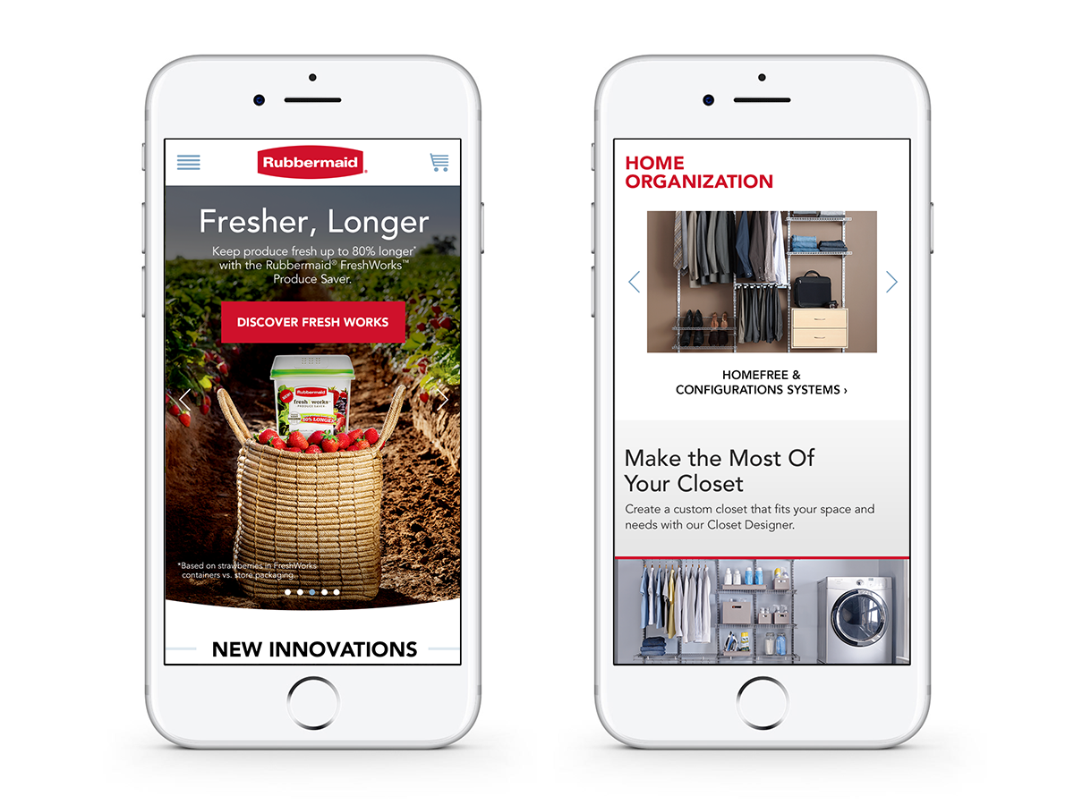 Rubbermaid Mobile Home Page