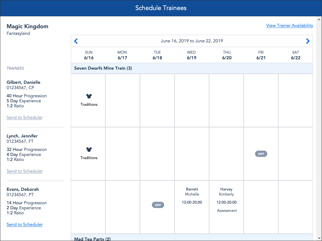 Calendar Wireframe 2