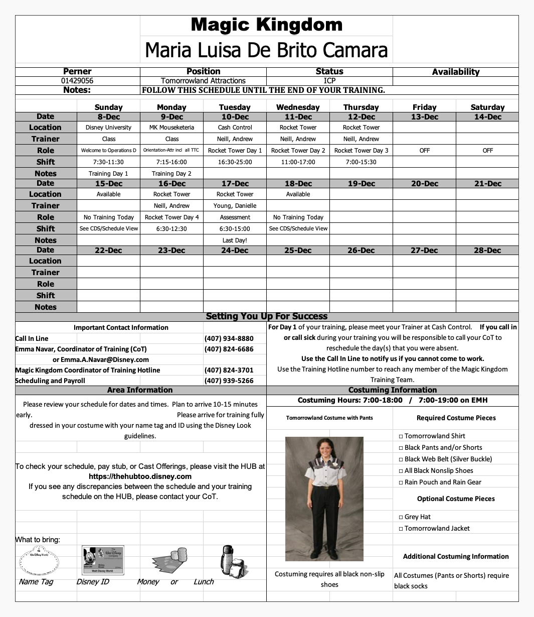 Disney-WelcomeItinerary-1